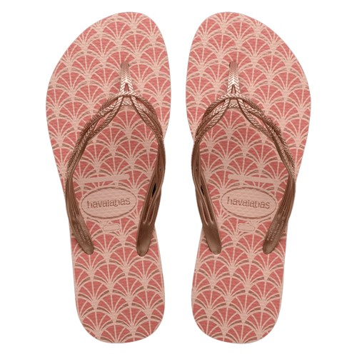 Sandálias Havaianas Flash Sweet Royal Rosa Tamanho 35/36 1 Par