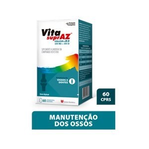 Suplemento Alimentar Vita Supraz +D3 60 Comprimidos