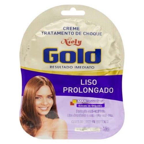 Máscara Tratamento Choque Niely Gold Orquidea 30G - Niely Gold