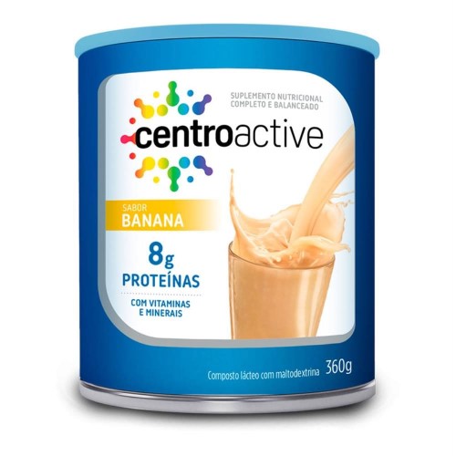 Suplemento Alimentar Centroactive Banana com 360g