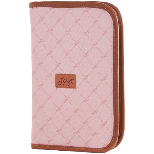 Porta Carteira de Vacinação de bebê Bella Rosa - Just Baby