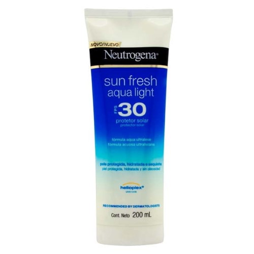Protetor Solar Neutrogena Sun Fresh Aqua Light FPS30 200ml