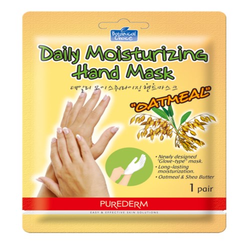 Máscara Hidratante para Mãos Purederm Aveia 1 unidade