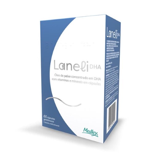 Suplemento Vitamínico Mineral Laneli DHA com 60 cápsulas