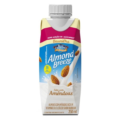 Bebida Almond Brreze 250ml Amendoas Bau