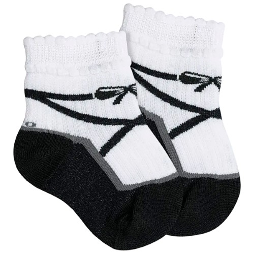 Meia Soquete para bebê Ballet Preto - Lupo