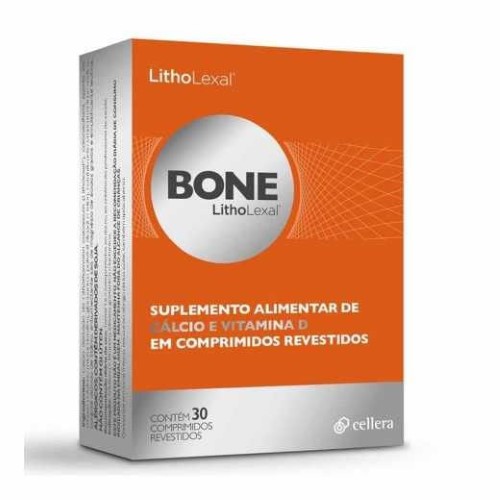 Suplemento Alimentar Bone LithoLexal com 30 comprimidos