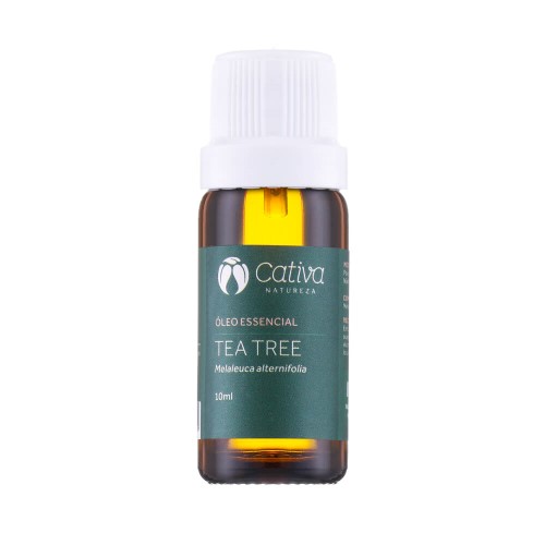 Óleo Essencial Natural de Tea Tree 10ml – Cativa Natureza