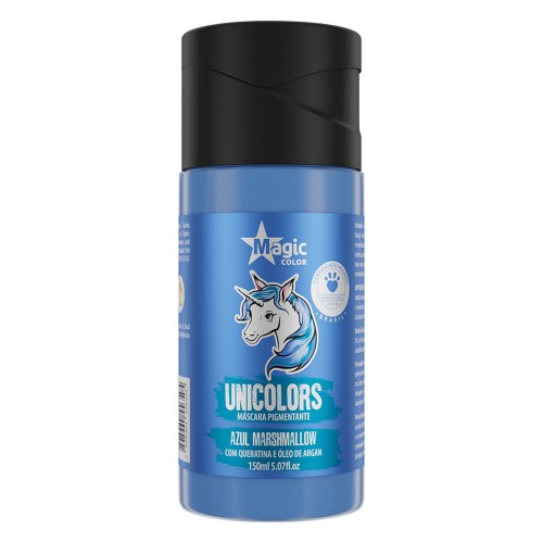 Máscara Pigmentante Magic Color Unicolors Azul Marshmallow