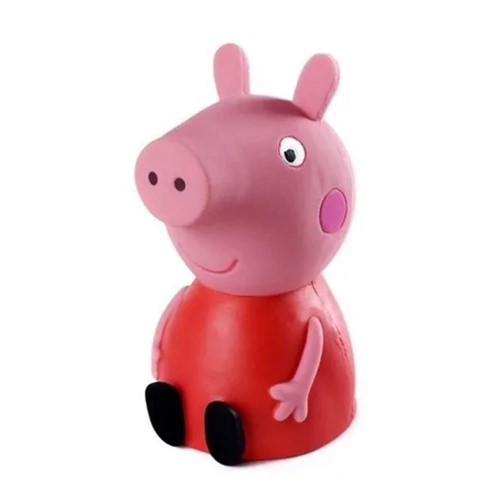 Mordedor para Bebê Peppa Pig Sentada Latoy Macio Látex