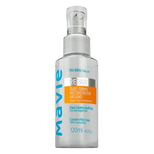 Óleo Capilar Mavie Vegano Termo Reconstrutor Repair 120ml