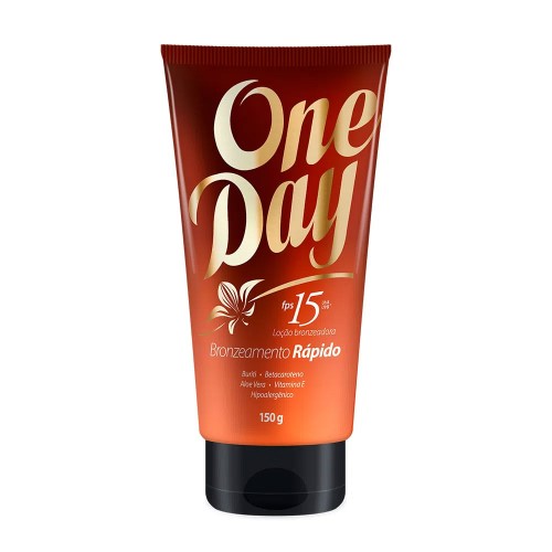 Loção Bronzeadora One Day FPS15 com 150g