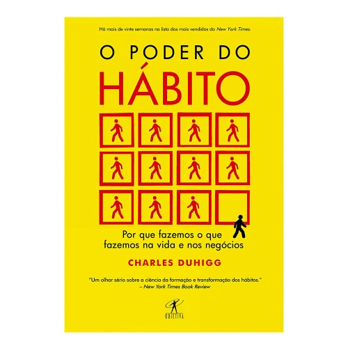 Livro O Poder do Hábito Charles Duhigg