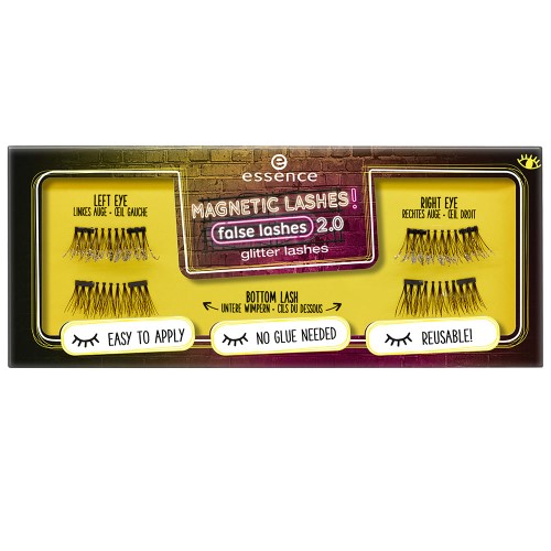 Cílios Magnéticos Essence False Lashes 2.0 Efeito Glitter