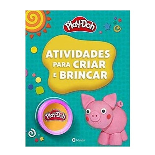 Livro Atividades para Criar e Brincar Verde Play Doh Culturama