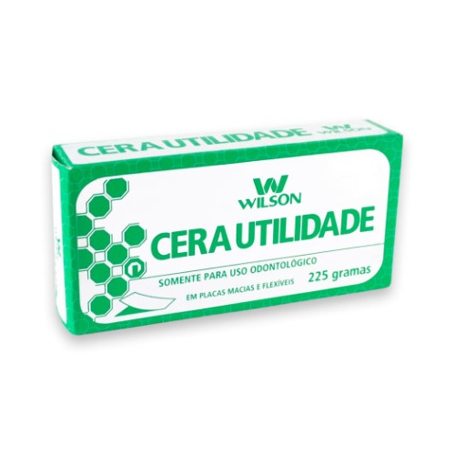 Cera Utilidade Wilson com 5 lâminas 225g - Polidental