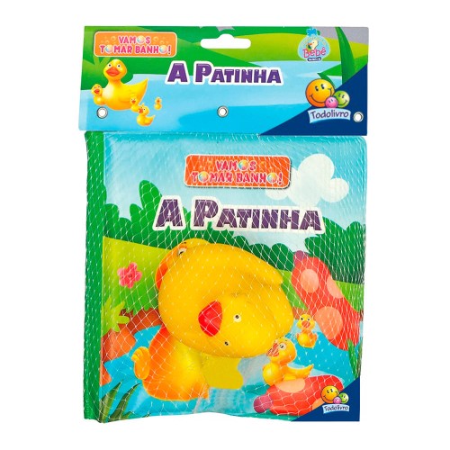 Livro Infantil A Patinha Coleção Vamos Tomar Banho Editora Todo Livro