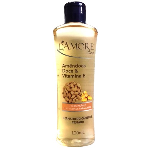 Óleo Corporal Lmore Amêndoas Doce e Vitamina E 100ml