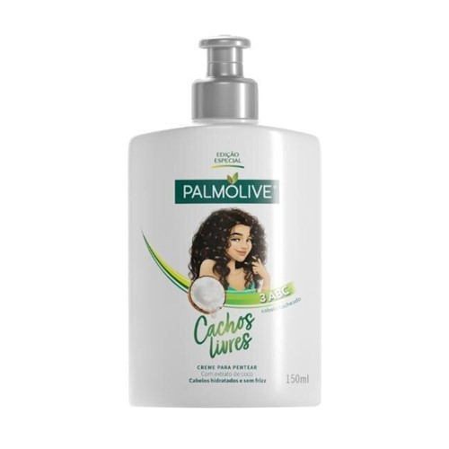 Creme de Pentar Palmolive Cachos Livres Extrato de Coco 150ml