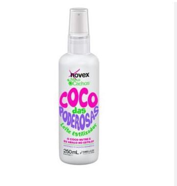 Leite Estiliza Novex Coco Poderosas 250Ml - Novex