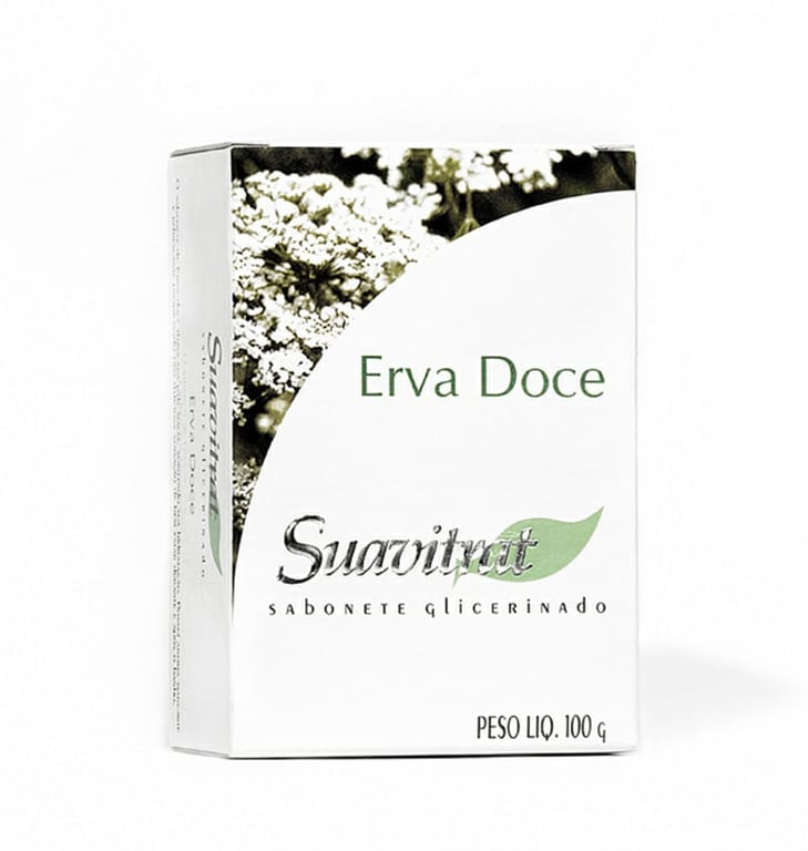 Sabonete Suavitrat Erva doce 100g