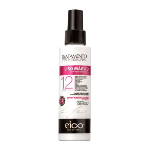 Spray Cristalizador Eico Cosméticos Liso Mágico 120ml