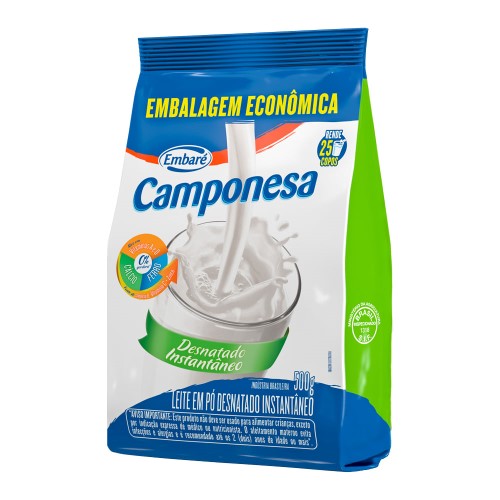 Leite em Pó Camponesa Desnatado 500g