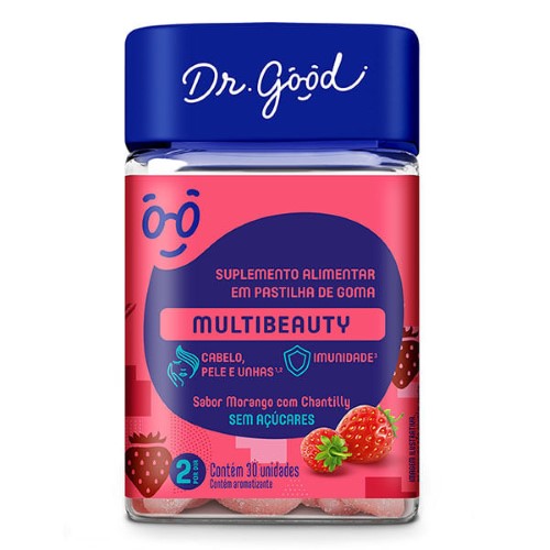 Suplemento Alimentar Dr. Good Multibeauty com 30 gomas