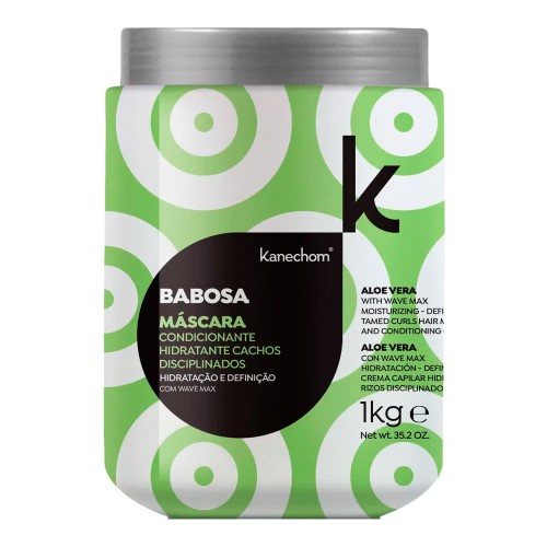 Máscara de Tratamento Capilar Kanechom Cachos Disciplinados Babosa 1Kg