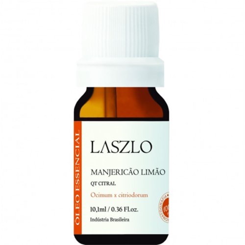 Óleo Essencial de Manjericão Limão Qt Citral 10,1ml Laszlo