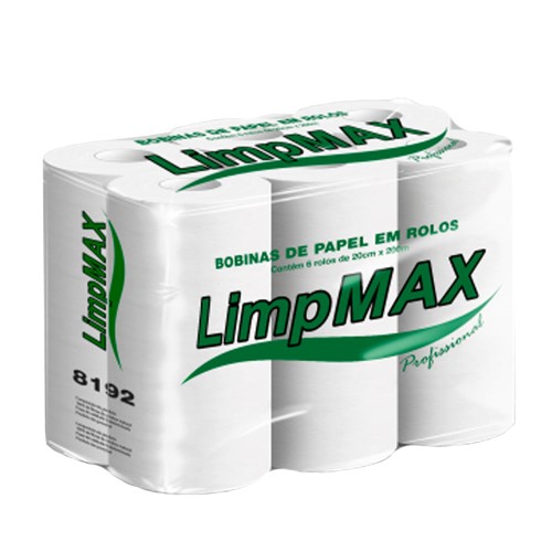 Papel Toalha Bobina Limpmax