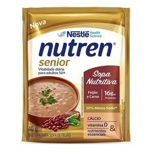 Suplemento Alimentar Nutren Senior Sopa Nutritiva Carne e Feijão 40g