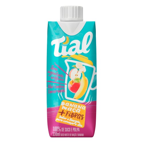 Suco Tial Banana e Maçã 330ml