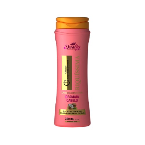 Condicionador Desalfy Riquíssima Desmaia Cabelo com 300ml