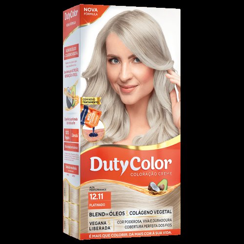 Coloração Duty Color Platinado - 12.11