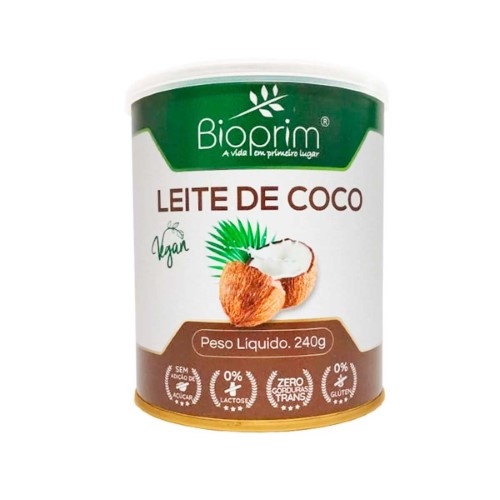 Leite de Coco em Pó Bioprim Vegano com 240g