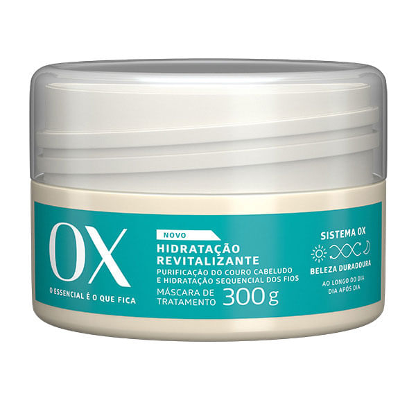 Máscara de Tratamento OX Cosmeticos Hidratação Revitalizante