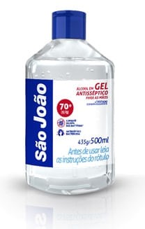 Alcool Gel São João Antisseptico 500Ml