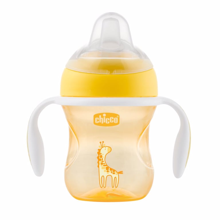 Copo De Transição Transition Cup 4m+ Amarelo Chicco