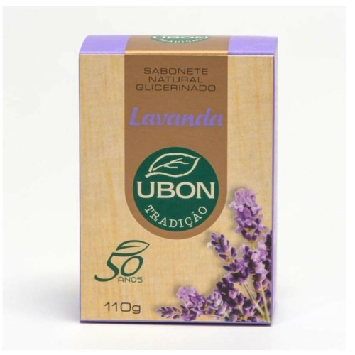 Sabonete Natural Glicerinado Ubon Tradição Lavanda 110g