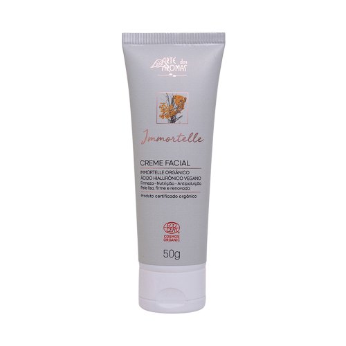 Creme Facial Orgânico Immortelle 50g - Arte dos Aromas
