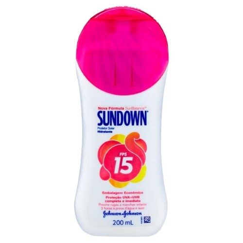 Protetor Solar Sundown Praia e Piscina FPS 15 200ml
