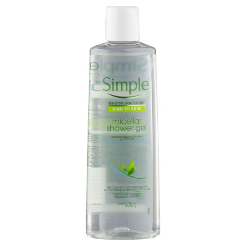 Sabonete Líquido Corporal em Gel Simple Água Micelar 250g