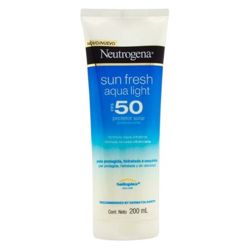 Protetor Solar Neutrogena Sun Fresh Aqua Light FPS50 200ml