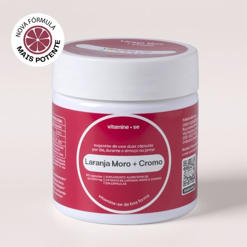 Suplemento Alimentar Vitamine-se Laranja Moro + Cromo 1270mg 30 Cápsulas