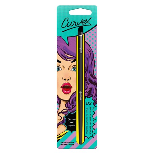 Pincel para Sombra Côncavo Curvex Merheje