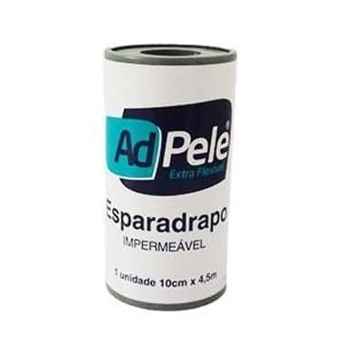 Esparadrapo Branco com Capa 10 x 4,5 cm AD Pele