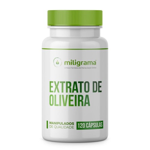 Extrato de Oliveira 400mg 120 Cápsulas
