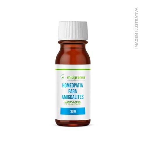 Homeopatia para Amigdalites Glóbulos 30g
