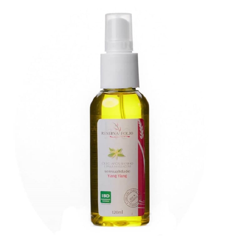 Óleo após Banho e para Massagem Natural Sensualidade 120ml – Reserva Folio
